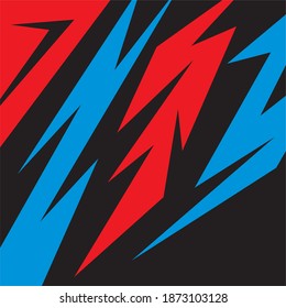 Vector car sticker wrap design