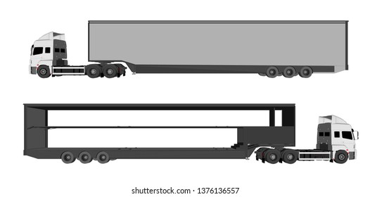 Vector Car Truck