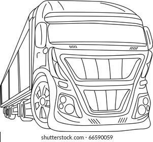 vector  - car tuning isolated on background