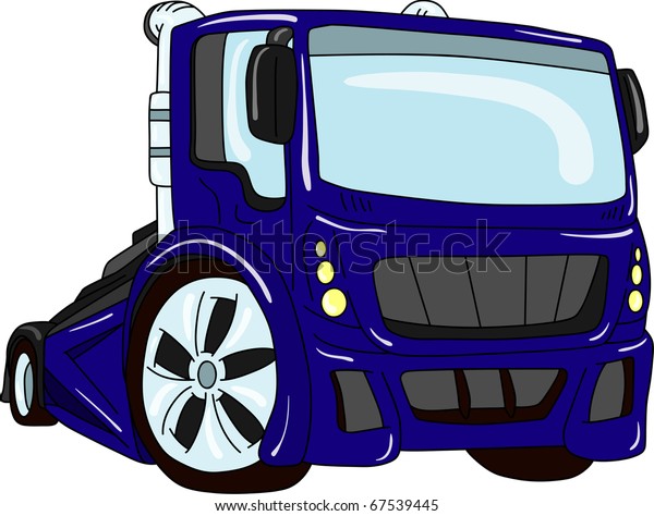 vector  - car tuning
isolated on background