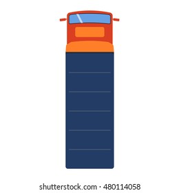 Vector car vehicle icon top view