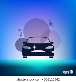 Vector car wash icon