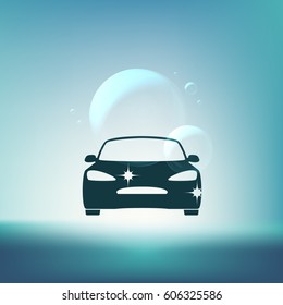 Vector car wash icon
