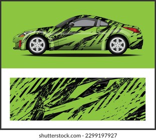 vector car wrap abstract stripe for your vehicle wrap design