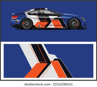 vector car wrap  graphics, Car decal graphic vector