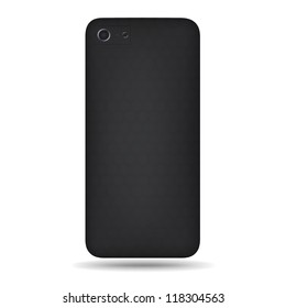 Vector carbon back cover smartphone