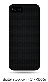 Vector carbon back cover smartphone