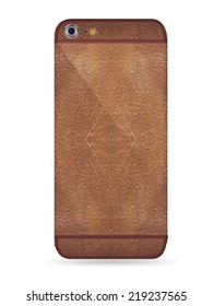 Vector carbon back cover smartphone