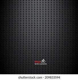 Vector carbon fiber and dark grey background