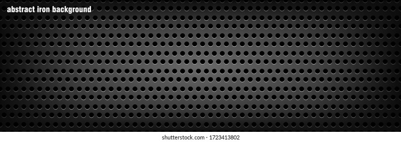 Textura de fondo del diseño metálico del vector de carbono.