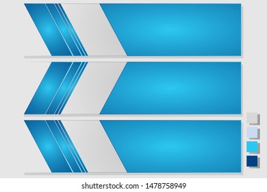 Vector Card Concept Design Ideas
blue