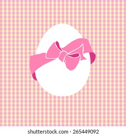 vector card Happy Easter