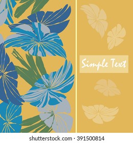 Vector  card, invitation, congratulation, background.