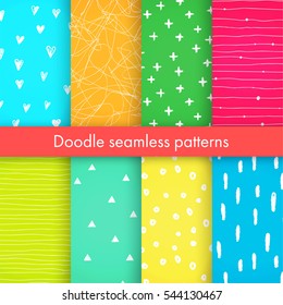 Vector card with lemon, white, blue stylized doodle flowers and place for your text on gray background.