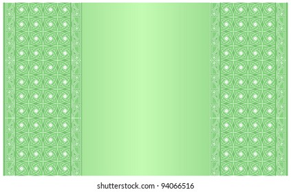 Vector of card with medieval ornaments for St. Patrick`s Day