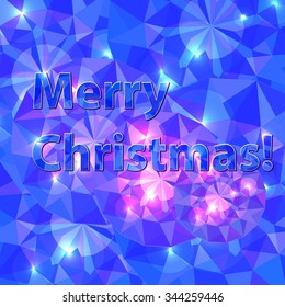 vector card Merry Christmas!