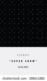Vector card monochrome minimal geometric pattern templates. Ideal for Save The Date, tickets, anniversary date, birthday cards, invitations.