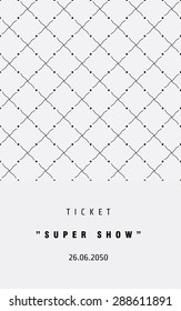 Vector card monochrome minimal geometric pattern templates. Ideal for Save The Date, tickets, anniversary date, birthday cards, invitations.