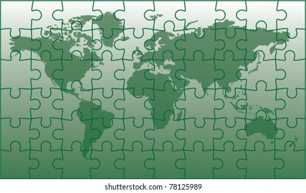 Vector card of mother Earth.