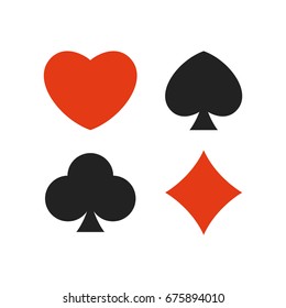 Vector card suit icon