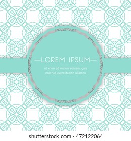 Vector card templates. Oriental geometric patterns for posters, flyers and banner designs, save the date, baby shower, birthday cards, invitations.