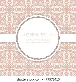 Vector card templates. Oriental geometric patterns for posters, flyers and banner designs, save the date, baby shower, birthday cards, invitations.