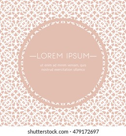 Vector card templates. Oriental geometric patterns for posters, flyers and banner designs, save the date, baby shower, birthday cards, invitations.