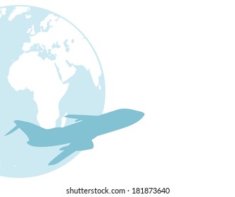 Vector card. Transport.