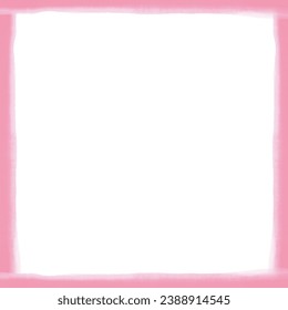 Vector card for Valentine's Day. Drawn with watercolors.