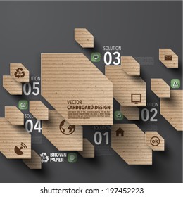 Vector Cardboard Graphics