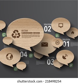 Vector Cardboard Graphics