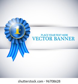 Vector cards with badges for business