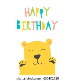 Vector cards with cute illustration of beerl faces for banners, flyers,placards . Vector clip art for children.