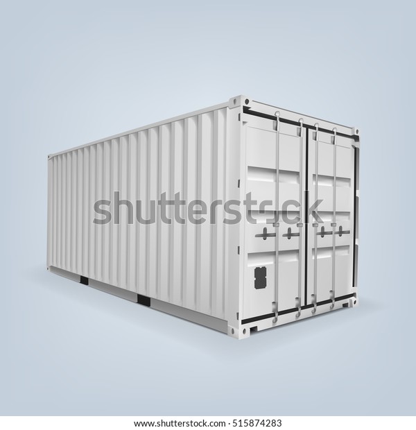 Download Vector Cargo Container Shipping Container Logistics Stock Vector Royalty Free 515874283