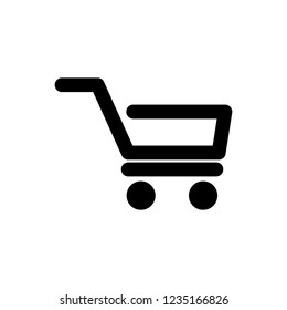 vector cart trolly icon
