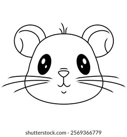 Vector Cartoon Animal Icon On White Background 17