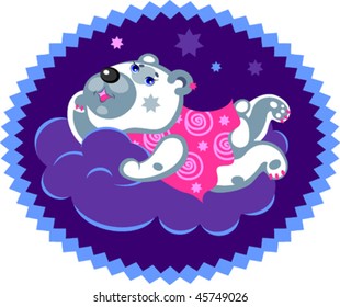 Vector Cartoon Bear