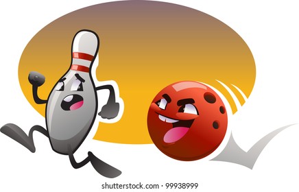 Bowling Cartoon Images, Stock Photos & Vectors | Shutterstock