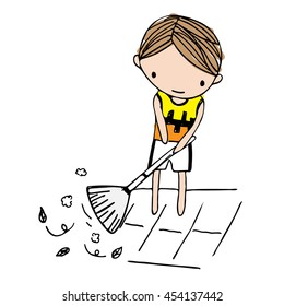 Chores Cartoon Images Stock Photos Vectors Shutterstock
