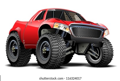 Vector Cartoon Buggy (one-click repaint)