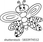 Vector cartoon butterfly .Cute little butterfly character, hand drawn vector illustration.Educational Game for Kids.Can be used for t-shirt print, kids wear, baby shower, nursery.