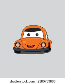 Vektorgrafik-Automobil-Illustration. Bereit zum Drucken für Boys Wear