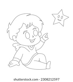 vector cartoon character colors and lines. cartoon characters with various hobbies and healthy activities (work, sports, and emotions)