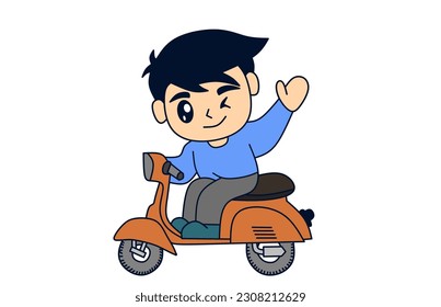 vector cartoon character colors and lines. cartoon characters with various hobbies and healthy activities (work, sports, and emotions)