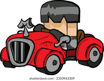 vector cartoon character drawing illustration