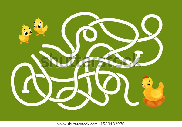 Vector Cartoon Chickens Chicken Vector Illustrations Stock Vector ...