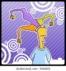 vector cartoon clown
