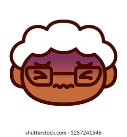 Vector Cartoon Cute Emoji Character With Headache