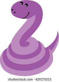 vector cartoon cute snake