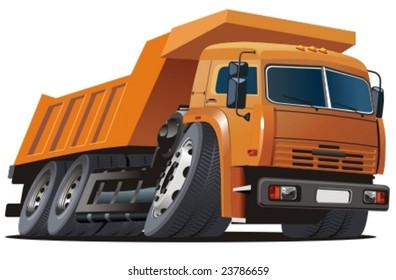 Cartoon Dump Truck High Res Stock Images Shutterstock